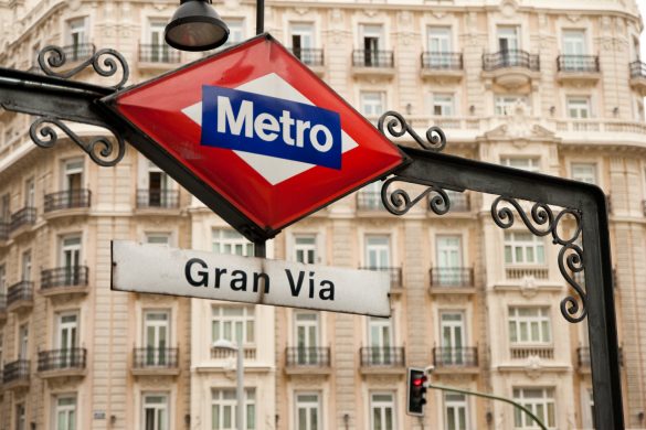 Reiseguide til storbyferie i Madrid, Gran Via, Metro